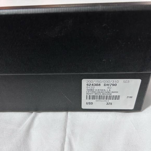 Gucci leather thong sandals - Picture 5 of 5